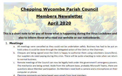 April 2020 Newsletter